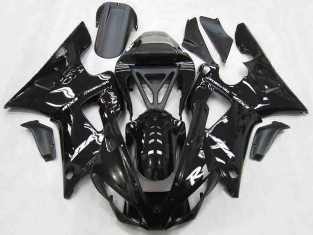 2000-2001 Gloss Black Style Yamaha R1 Motorcycle Fairing UK