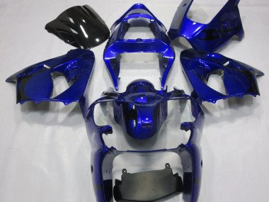 2000-2002 Metallic Blue Kawasaki ZX6R Motorcycle Fairing UK