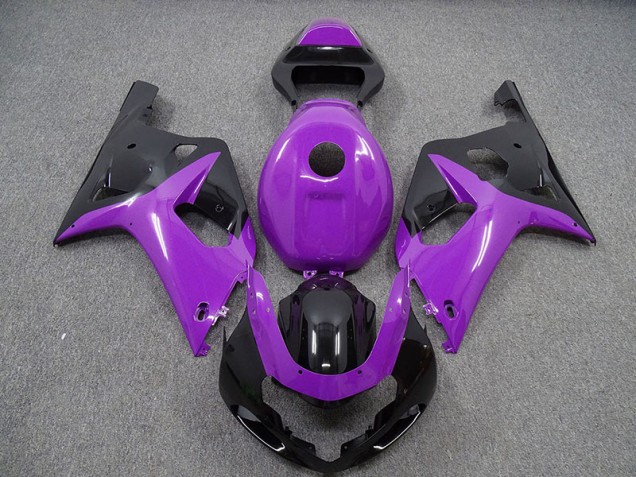 2001-2003 Gloss Purple and Black Suzuki GSXR 600-750 Motorcycle Fairing UK