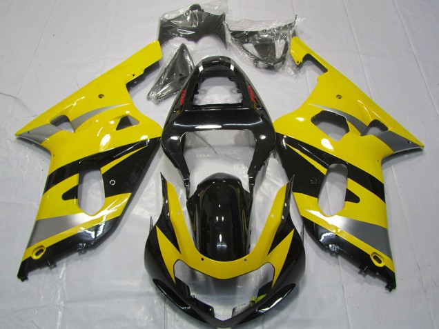 2001-2003 Yellow OEM Style Suzuki GSXR 600-750 Motorcycle Fairing UK