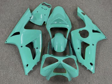 2003-2004 Gloss Cyan Plain Kawasaki ZX6R Motorcycle Fairing UK