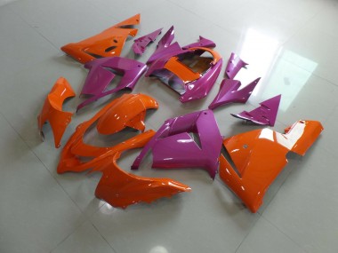 2004-2005 Orange Pink Kawasaki ZX10R Motorcycle Fairing UK