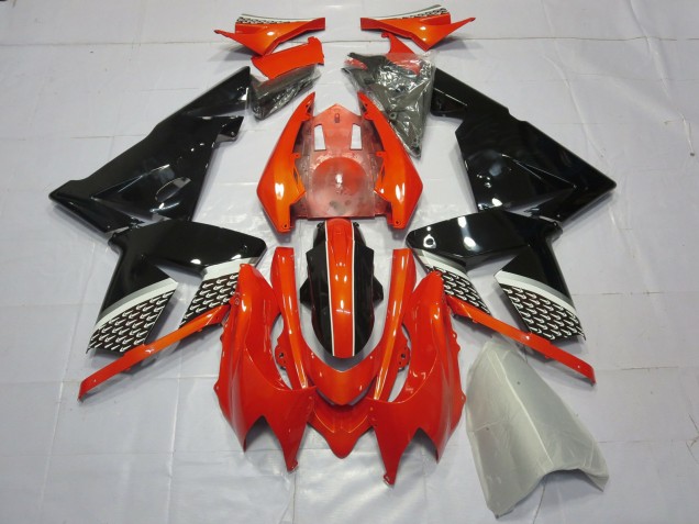 2004-2005 Red Black Kawasaki ZX10R Motorcycle Fairing UK