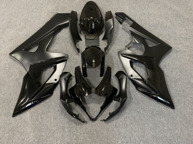 2005-2006 All Black Suzuki GSXR 1000 Motorcycle Fairing UK