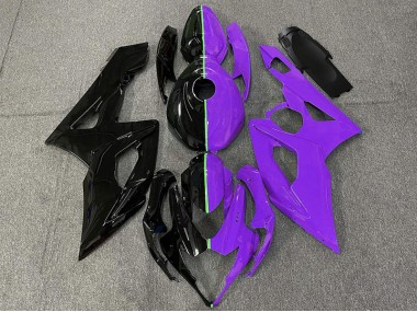 2005-2006 Black and Purple Suzuki GSXR 1000 Motorcycle Fairing UK