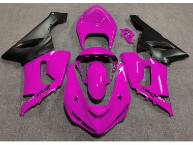 2005-2006 Gloss Pink Kawasaki ZX6R Motorcycle Fairing UK