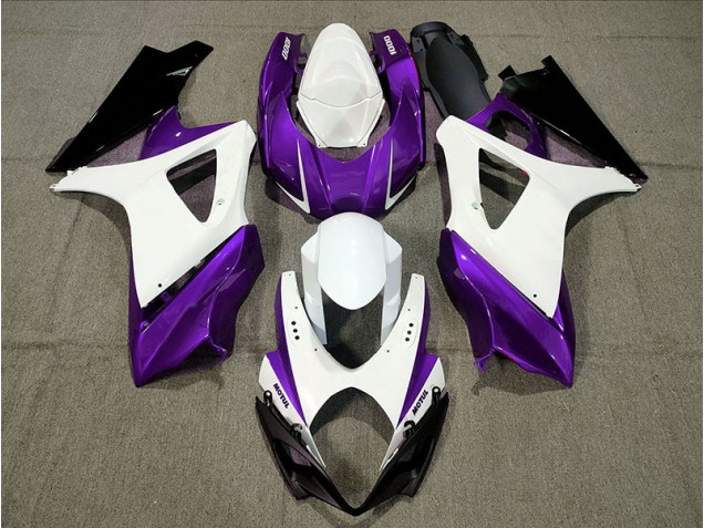 2007-2008 Custom Design Purple Suzuki GSXR 1000 Motorcycle Fairing UK