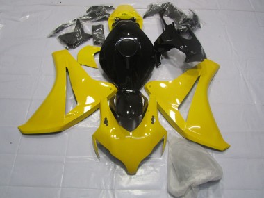 2008-2011 Clear Yellow and Black Honda CBR1000RR Motorcycle Fairing UK