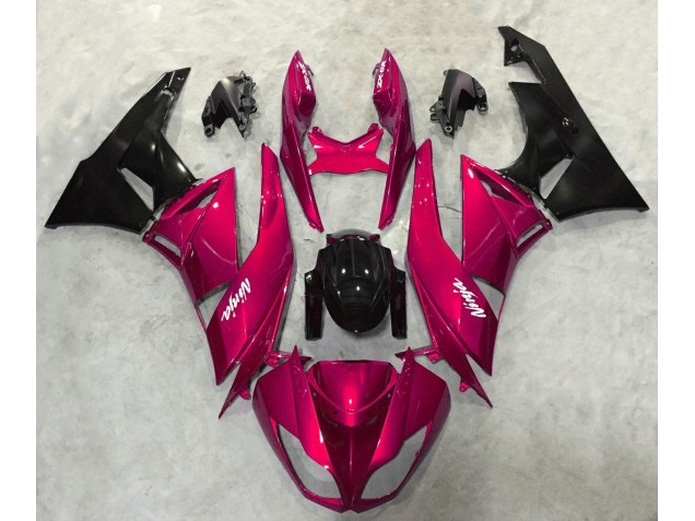 2009-2012 Vibrant Red Gloss Kawasaki ZX6R Motorcycle Fairing UK