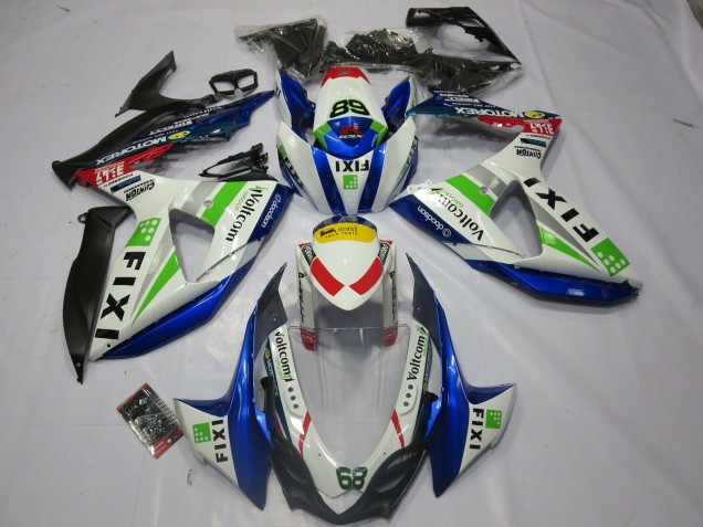 2009-2016 Fixi Suzuki GSXR 1000 Motorcycle Fairing UK