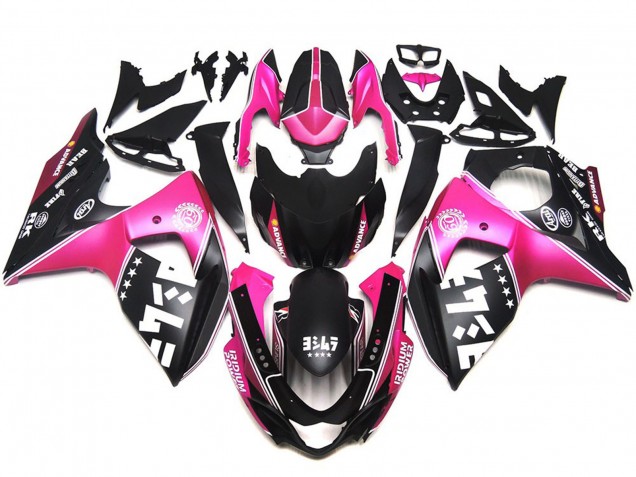 2009-2016 Matte Pink Custom Suzuki GSXR 1000 Motorcycle Fairing UK