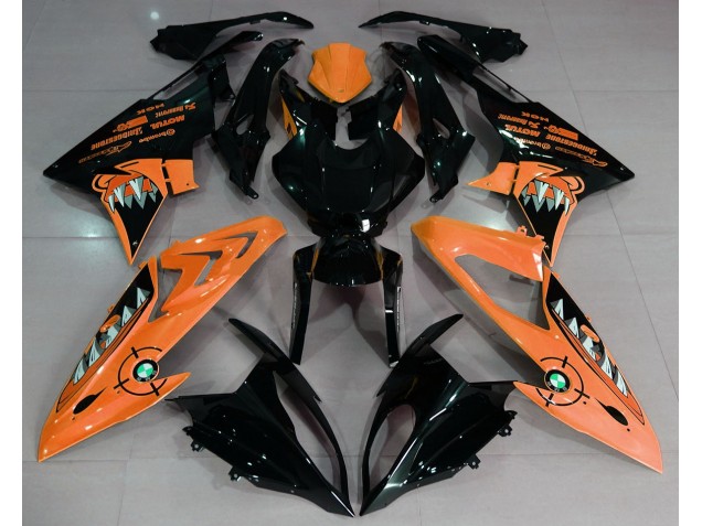 2009-2018 Gloss Orange Shark BMW S1000RR Motorcycle Fairing UK