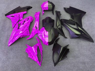 2009-2018 Gloss Pink / Matte Black Split BMW S1000RR Motorcycle Fairing UK