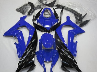 2011-2015 Gloss Blue and Black Kawasaki ZX10R Motorcycle Fairing UK